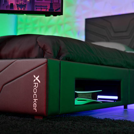 Oracle Gaming Bed with TV Mount, Twin - X Rocker