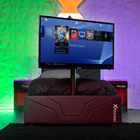 Oracle Gaming Bed with TV Mount, Twin - X Rocker