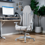 Silla para juegos de PC Mysa, gris, base gris